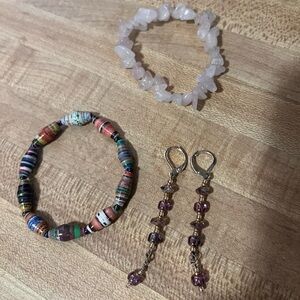 Bracelet and Earring Bundle